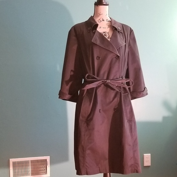 Old Navy Jackets & Blazers - Pre-Loved Black Women's Trench Coat